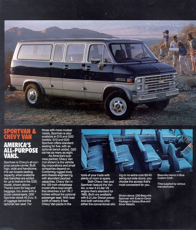 1985 Chevrolet Trucks Brochure Page 12